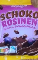 Mängden socker i Schoko Rosinen