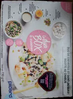 Mängden socker i Duo de crevettes et saint Jacques Risotto au Chablis