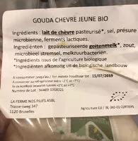 Mängden socker i Gouda chevre jeune