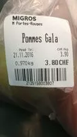 Mängden socker i M Portes-Rouges Pommes Gala
