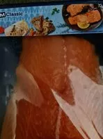 Mängden socker i Filet de saumon sans peau