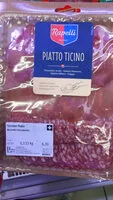 Mängden socker i Piatto Ticino Proscuitto crudo