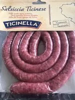 Mängden socker i Salsiccia Ticinese