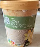 Mängden socker i Bio Bourbon-Vanilleeiscreme