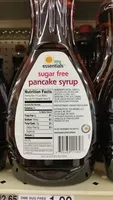 Mängden socker i sugar free pancake syrup