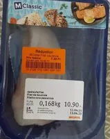 Mängden socker i MALAYSIA Filet baudroie