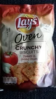 Mängden socker i Crunchy Biscuits Tomate & Onion