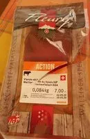 Mängden socker i Viande séchée du valais