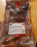 Mängden socker i Viande séchée du Valais IGP