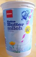 Mängden socker i Reine Buttermilch