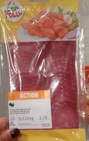 Mängden socker i Viande de dinde séchée