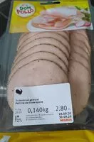 Mängden socker i Poitrine de dinde épicée