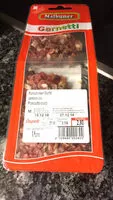 Mängden socker i Jambon cru