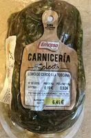 Mängden socker i Lomo de cerfo a la toscana