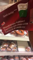 Mängden socker i Saucisse aux choux vaudoise