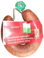 Mängden socker i Saucisse aux choux vaudoise