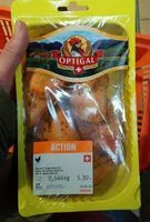 Mängden socker i Ailes de poulet