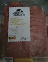 Mängden socker i Delikatess Hähnchen Samali
