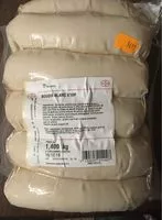 Mängden socker i Boudin blanc