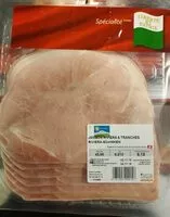 Mängden socker i Jambon Riviera 6 tranches