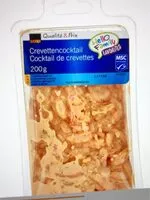 Mängden socker i Cocktail Shrimps