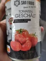 Mängden socker i Tomaten geschält