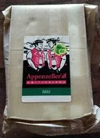 Mängden socker i Appenzeller Mild