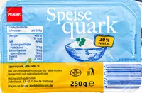 Mängden socker i Speisequark 20% Fett i. Tr.
