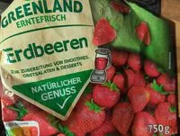Mängden socker i Erdbeeren gefroren