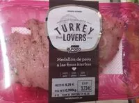 Mängden socker i Medallón de pavo a finas hierbas
