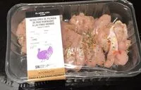 Mängden socker i Medallones de pechuga de pavo marinados a las finas hierbas