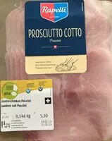 Mängden socker i Prosciutto Cotto puccini