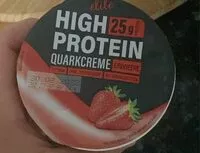 Mängden socker i High protein Quarkcreme Erdbeere