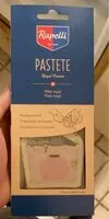 Mängden socker i Pastete