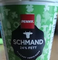 Mängden socker i Schmand 24% Fett