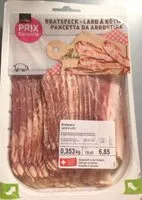 Mängden socker i Lard à rotir