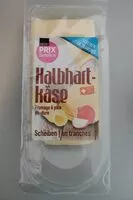 Mängden socker i Fromage à pâte mi-dure
