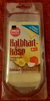 Mängden socker i Fromage à pâte mi-dure en tranches