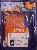 Mängden socker i Suprême de saumon frais