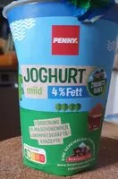 Mängden socker i Joghurt mild, 4% Fett
