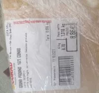 Mängden socker i Grana padano 16m conad