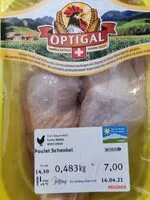 Mängden socker i Poulet Schenkel