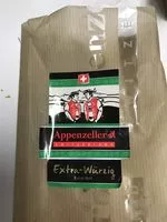 Mängden socker i Appenzeller Extra-Würzig