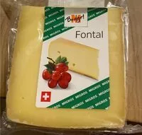 Mängden socker i Fontal Käse