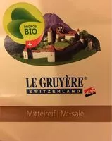 Mängden socker i Le gruyère mi-salé