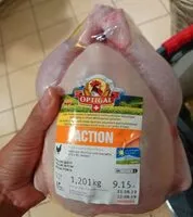 Mängden socker i Poulet entier