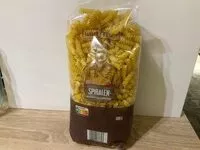 Mängden socker i spiralnudeln