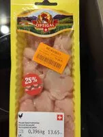 Mängden socker i Poulet Geschnetzeltes