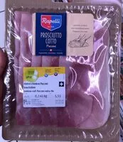 Mängden socker i Prosciutto cotto