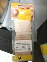 Mängden socker i Pouletbrust Geräuchert Don Pollo